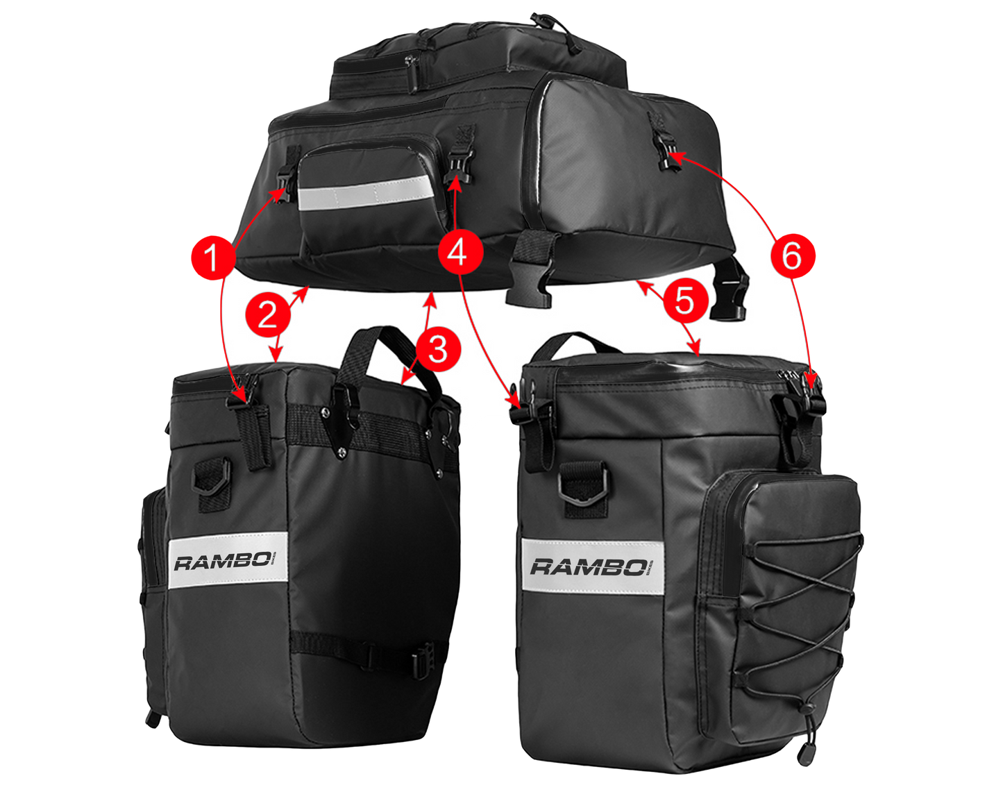 Waterproof Triple Accessory Bag