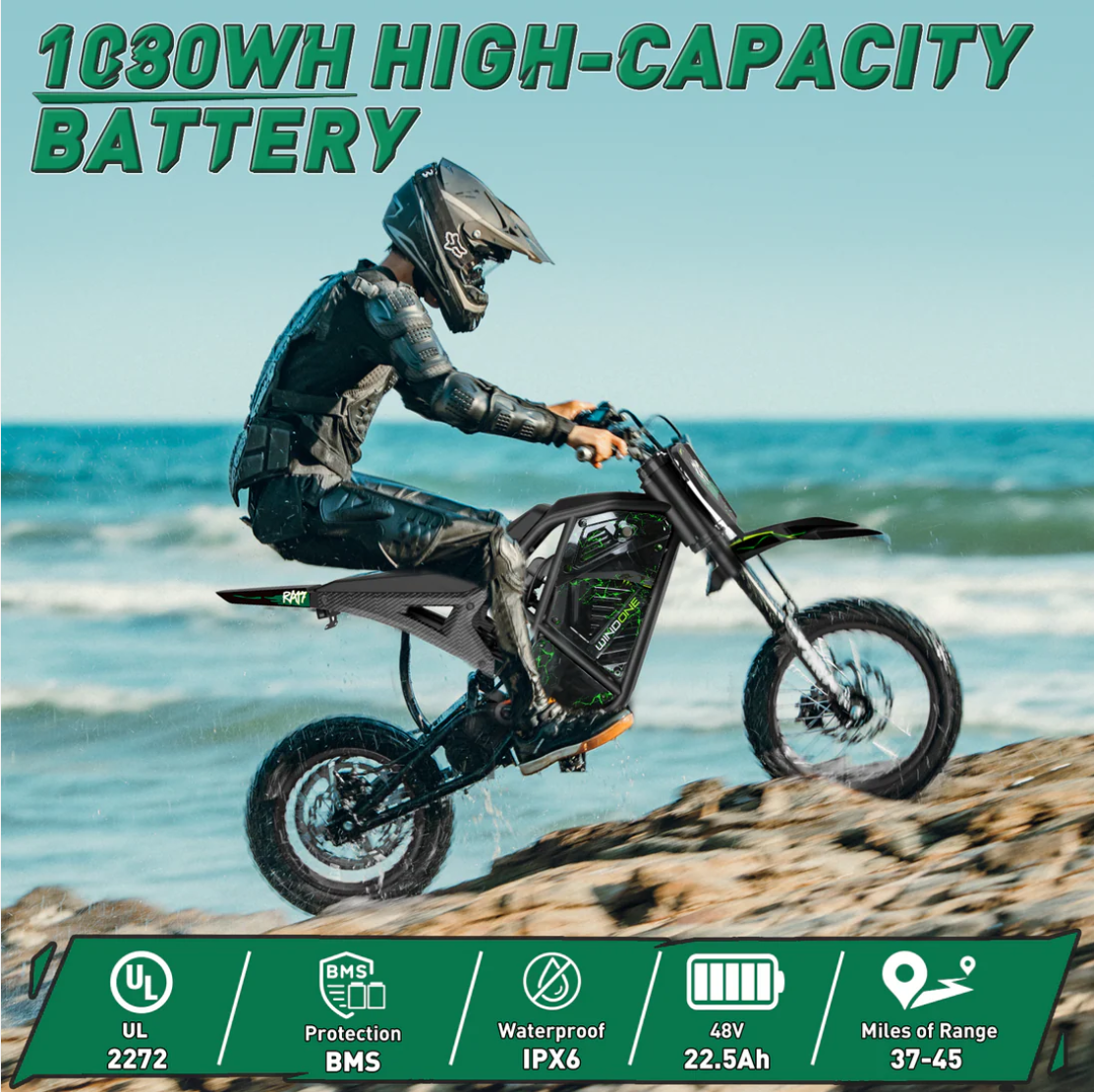 WindOne RM7 E-Moto Dirt Bike